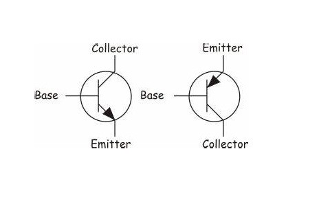 Basic Symbols of N-P-N and P-N-P Transistors