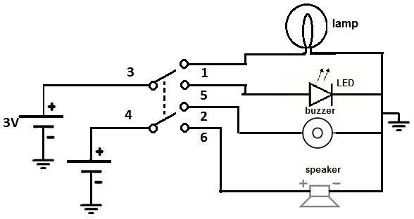 Different Types Of Switches With Circuits And Applications