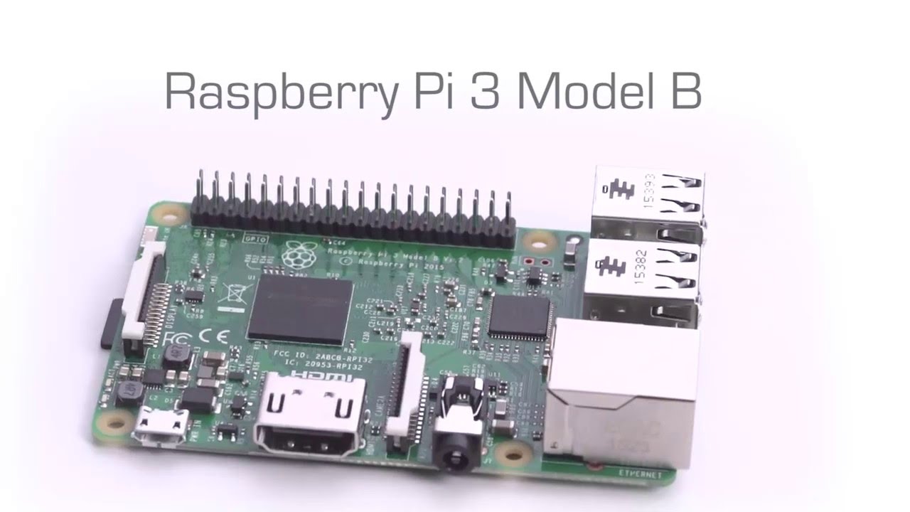 برد Raspberry pi مدل B