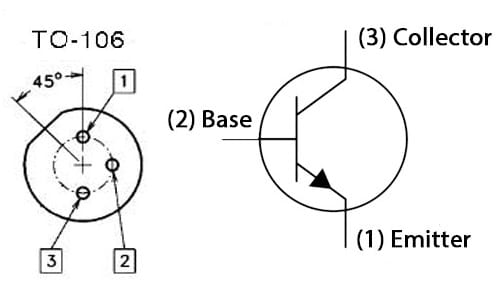 2N3563 Transistor Pin Configuration