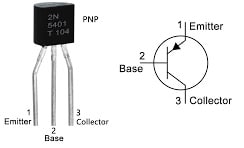 2N5401 PNP Transistor Pin Configuration