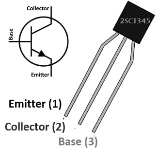 2SC1345 Transistor Pin Configuration