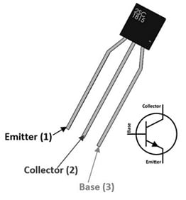 2SC1815 Transistor Pin Configuration