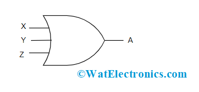 3 Input OR Gate