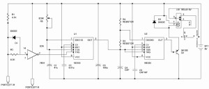 Plant Irrigation System Circuit Diagram