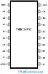 74HC245 Octal Transceiver : Datasheet & Its Working