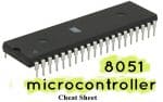 8051 Microcontroller Cheat Sheet