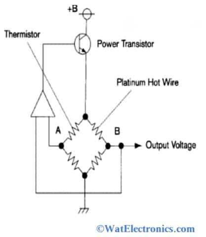 Air Flow Sensor Circuit Diagram