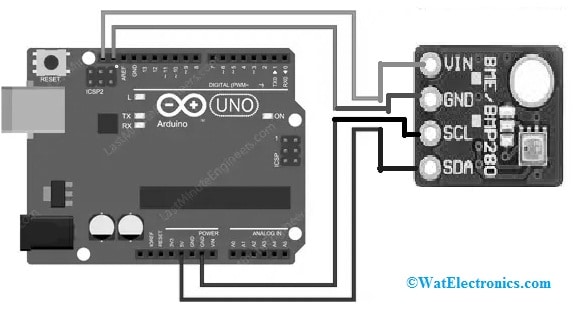 BME280 IC Interfacing with Arduino