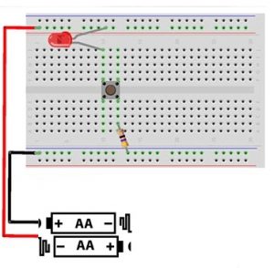 Circuit Connection on Breadboard