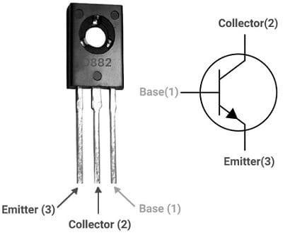 D882 Transistor Pin Configuration