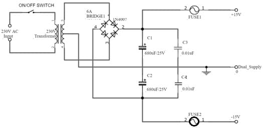 Dual Power Supply Circuit