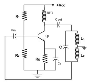 Hartley Oscillator Circuit