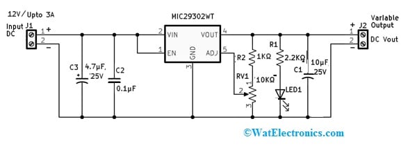 High Current Low Voltage based Regulator Circuit with MIC29302