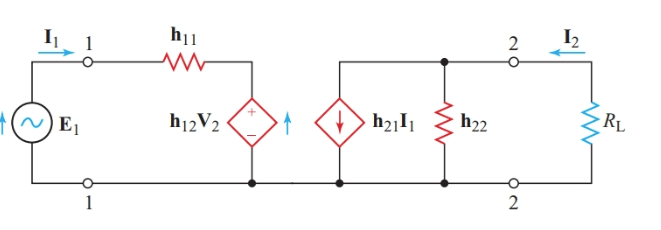 Hybrid Parameters of a Simple Transistor Amplifier