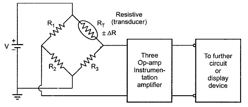 Instrumentation Amplifier with Transducer Bridge