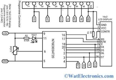 Interfacing Diagram ADC Peripheral Of N76E003AT20