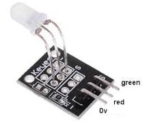 KY-011 LED Module Pin Configuration