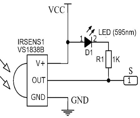 KY-022 Module Circuit