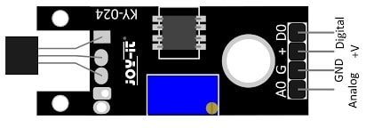 KY-024 Pin Configuration