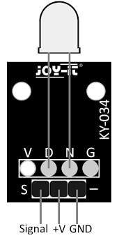 KY-034 Module Pin Configuration