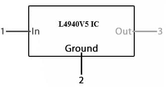 L4940V5 IC Pin Configuration