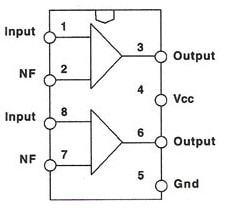 LA3161 IC Pin Configuration