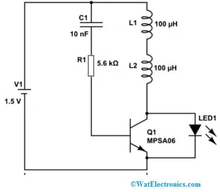 LED Driver Circuit with MPSA06 Transistor