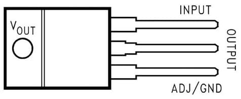 LM1085 IC Pin Configuration