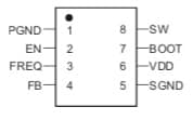 LM2621 IC Pin Configuration