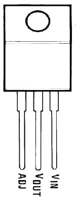 LM338 IC Pin Configuration