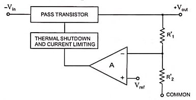 LM340 Block Diagram