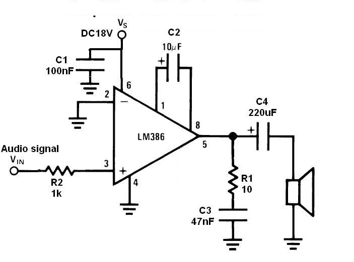 LM386 Audio Amplifier