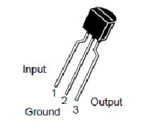 LP2950 IC Pin Configuration