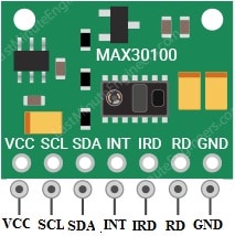 MAX30100 IC Pin Configuration