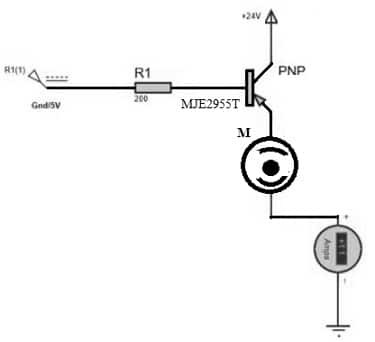 MJE2955T Transistor Circuit