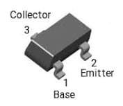 MMBTH10 Pin Configuration