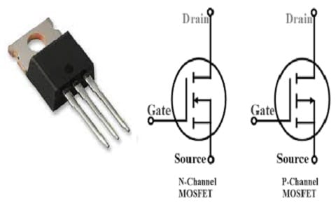 MOSFET Circuits for Electronics Projects Circuit Diagram
