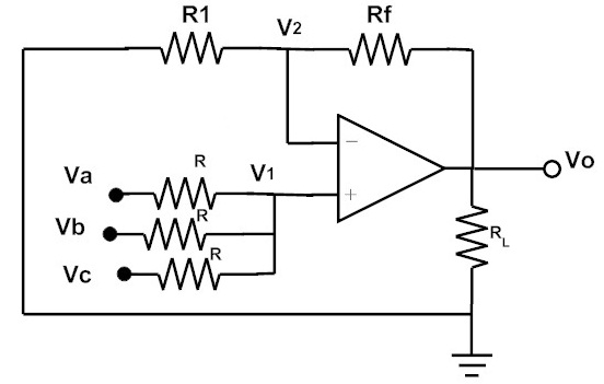 Non-Inverting Summing Amplifier