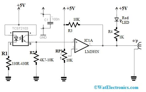 Optical Sensor Circuit Diagram