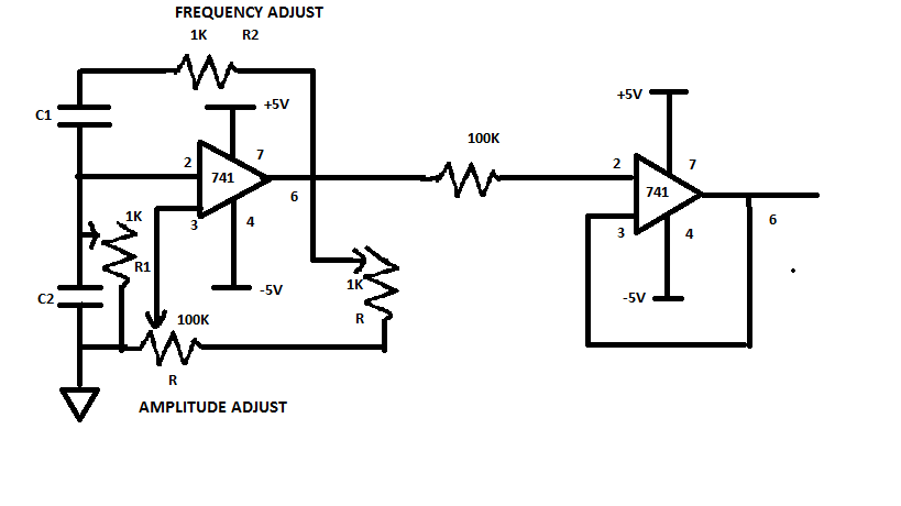 Circuit Diagram of Pulse Amplitude Modulation