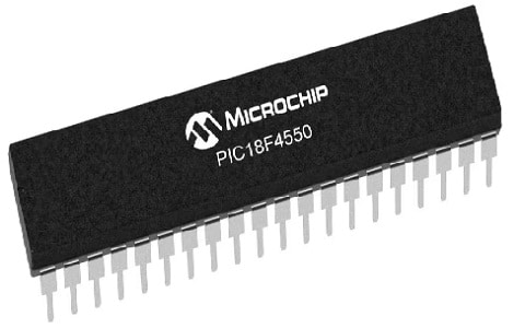 PIC18F4550 Microcontroller