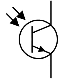 Phototransistor Symbol