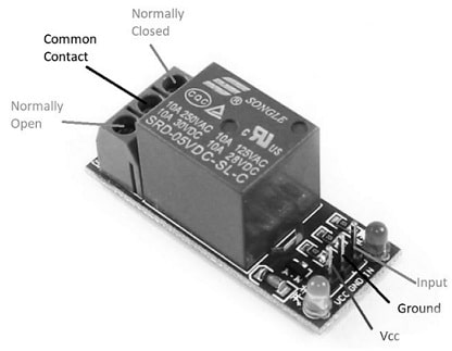 Relay Module Pin Configuration