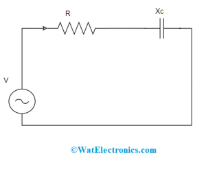 Series Connection with R and C