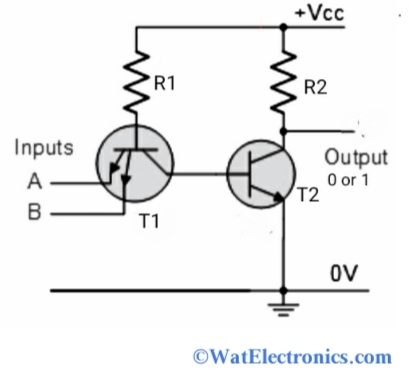 TTL Simplified Cicuit Diagram