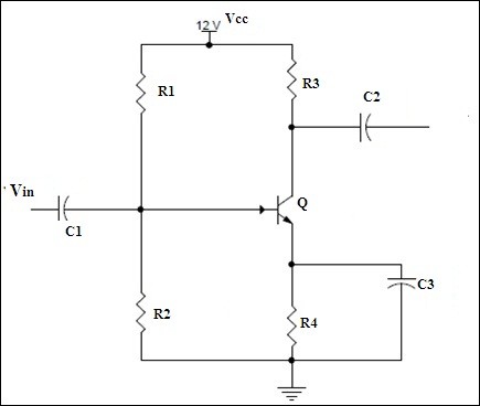 Single Stage RC Coupled Amplifier