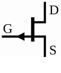 Symbol for P-Channel JFET