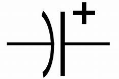 Symbol of Electrolytic Capacitor