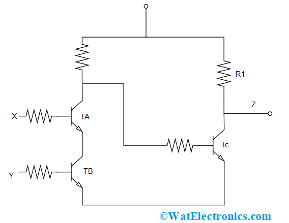 Transistor Circuit of AND
